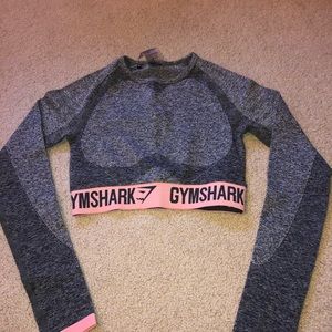 Gymshark crop top long sleeve